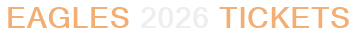 Eagles 2026 Tickets